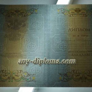 Диплом бакалавра 2011-2013 год