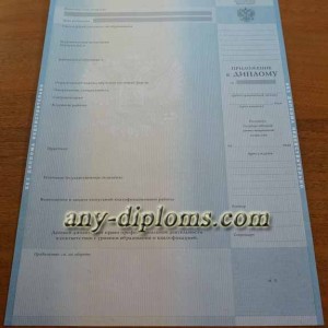 Диплом бакалавра 2011-2013 год